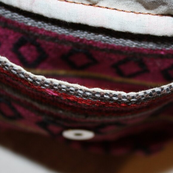 Multicolor Indian Blanket Drawstring Backpack - Picture 8 of 10